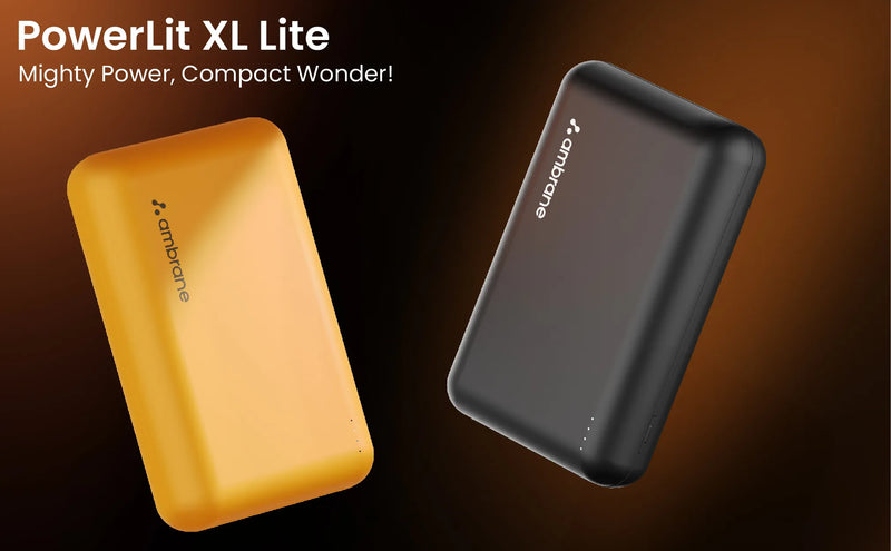 powerlit xl lite small fast charging pocket power bank