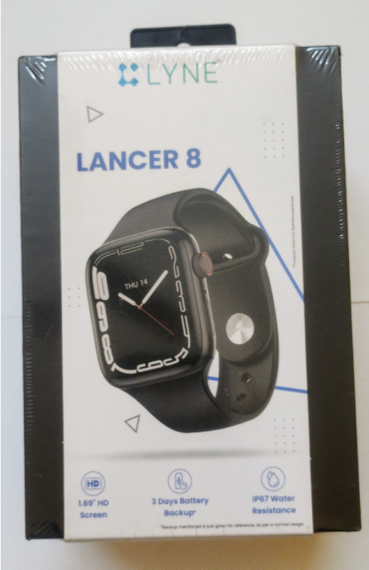 smart watch - LYNE LANCER 8 Smart Watch