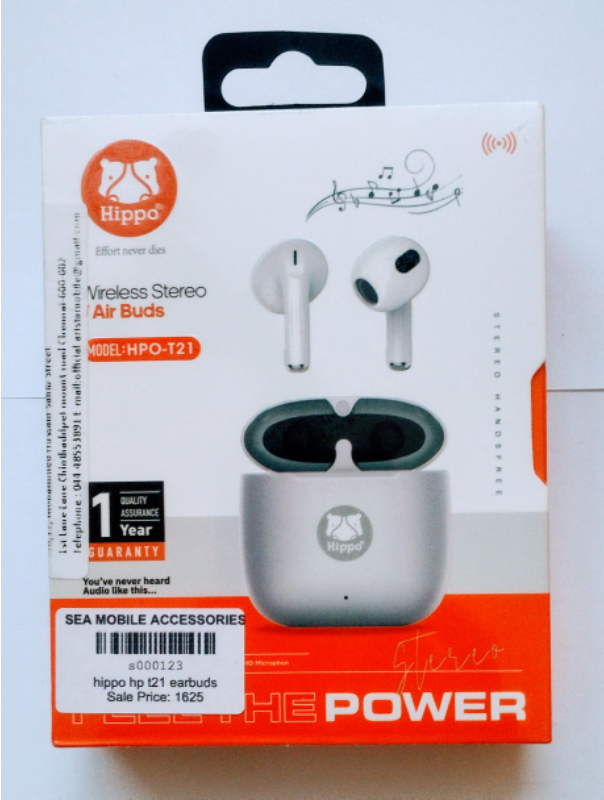 earbuds hippo hp t21 