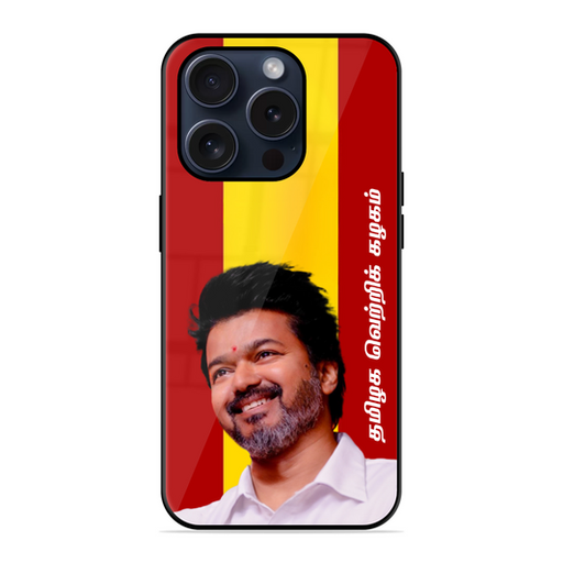 Thalapathy Vijay Glossy Phone Case Tamilaga Vettri Kazhagam(TVK)